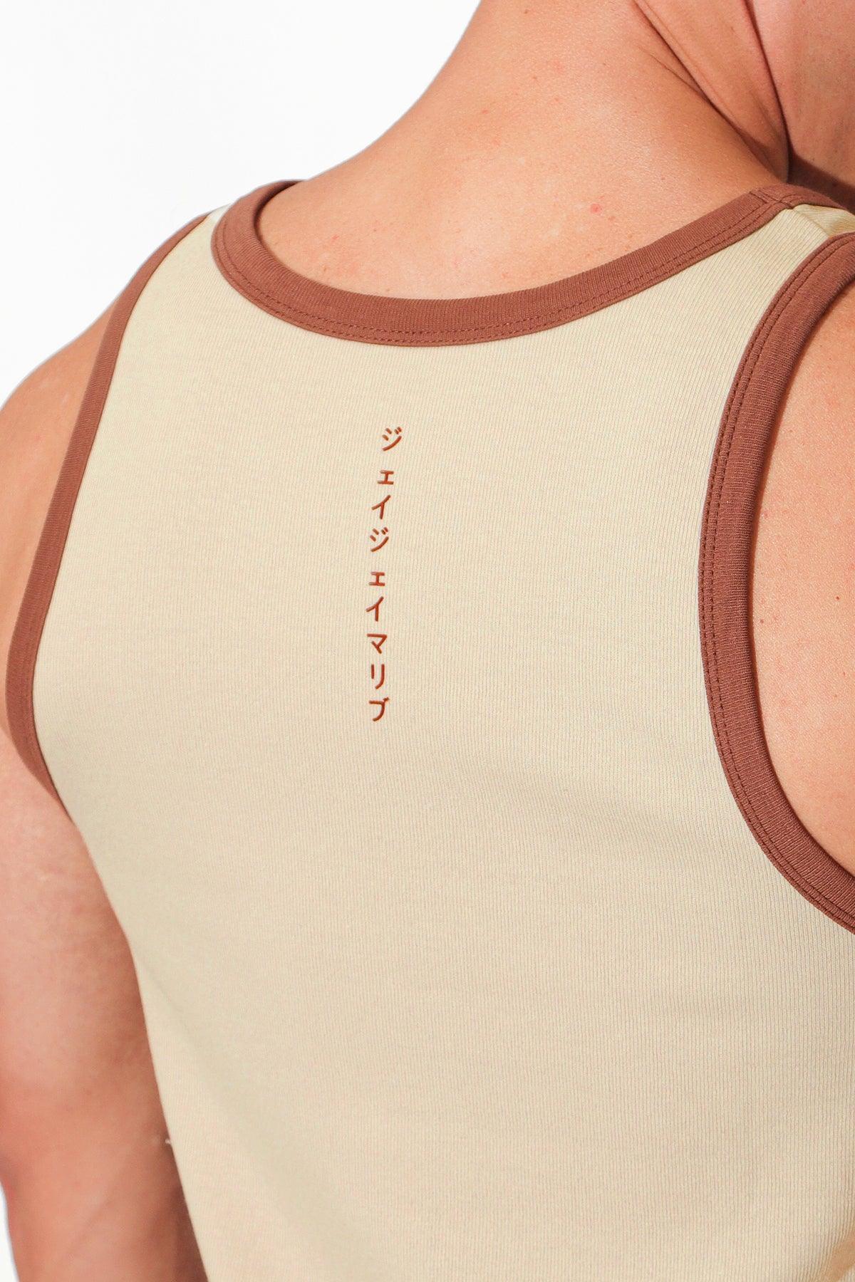 JJ Malibu Muscle Fit Ribbed Tank - Proud - DealByEthan.gay loves JJ Malibu
