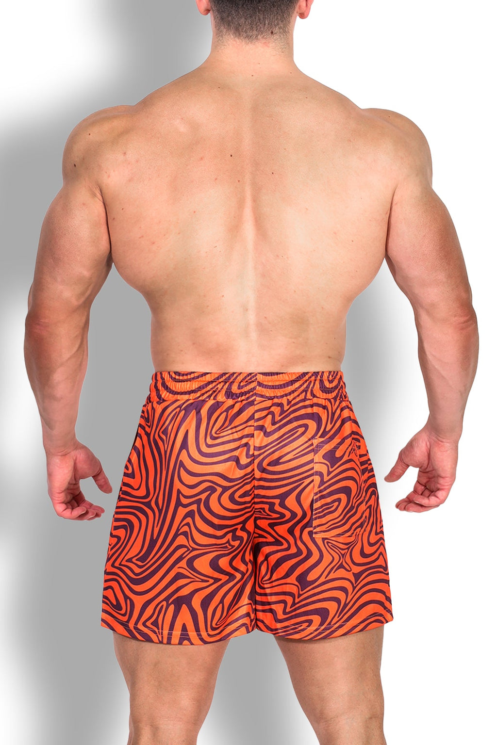 JJ Malibu Quick-Dry Mesh Shorts - Groovy Orange - DealByEthan.gay loves JJ Malibu