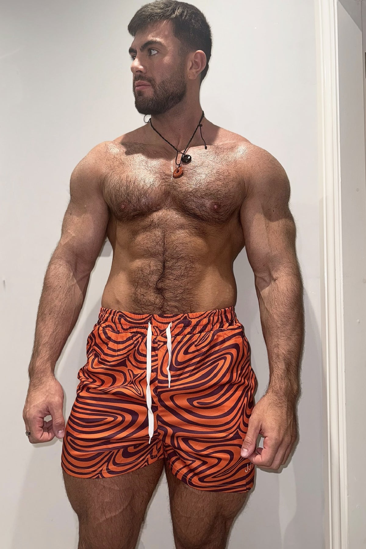 JJ Malibu Quick-Dry Mesh Shorts - Groovy Orange - DealByEthan.gay loves JJ Malibu