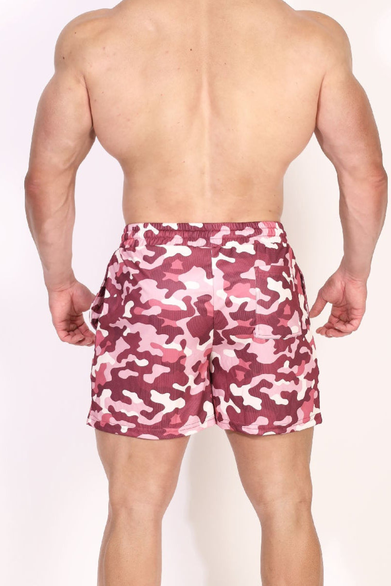 JJ Malibu Quick-Dry Mesh Shorts - Purple Camo - DealByEthan.gay loves JJ Malibu