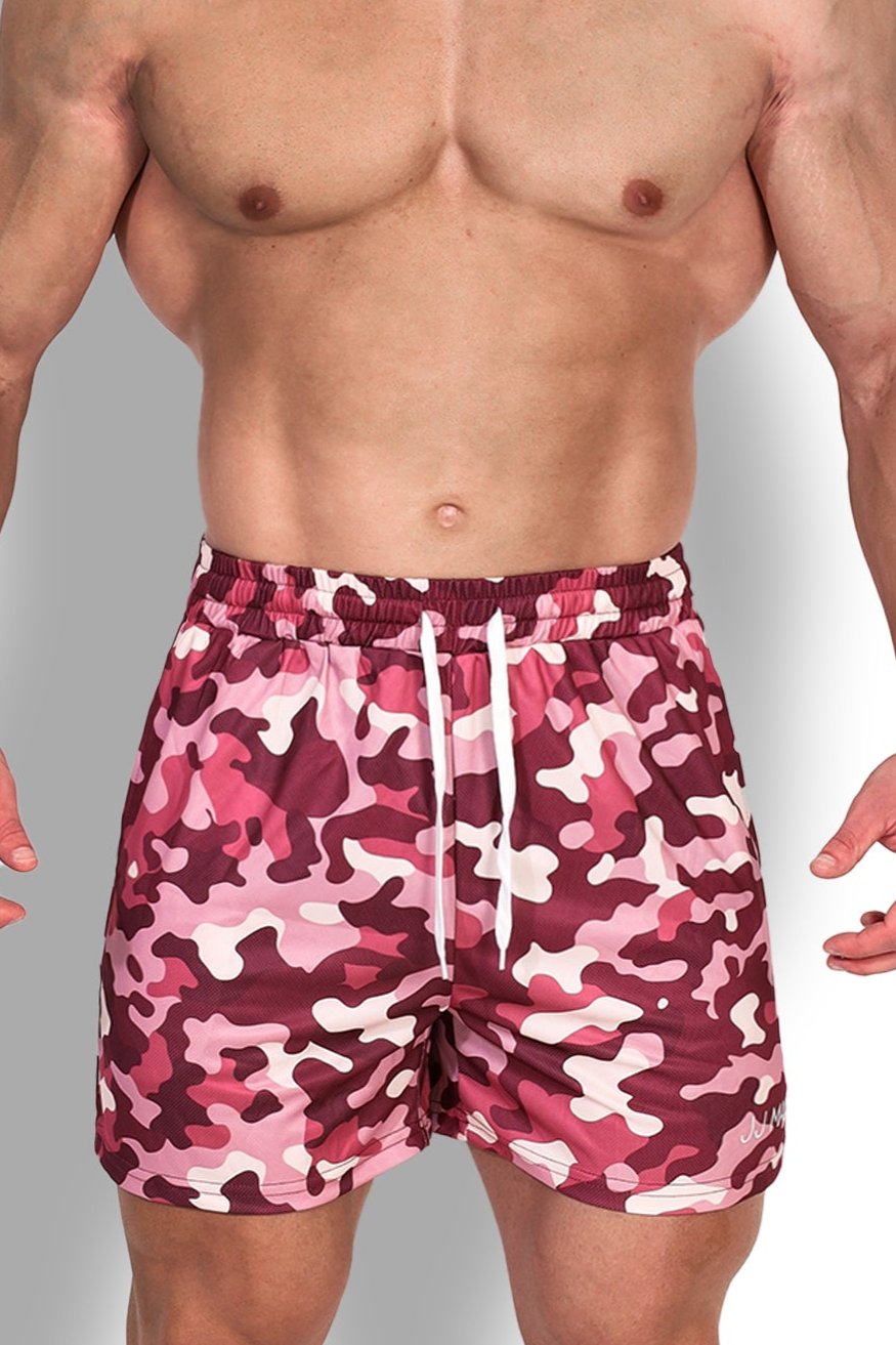 JJ Malibu Quick-Dry Mesh Shorts - Purple Camo - DealByEthan.gay loves JJ Malibu