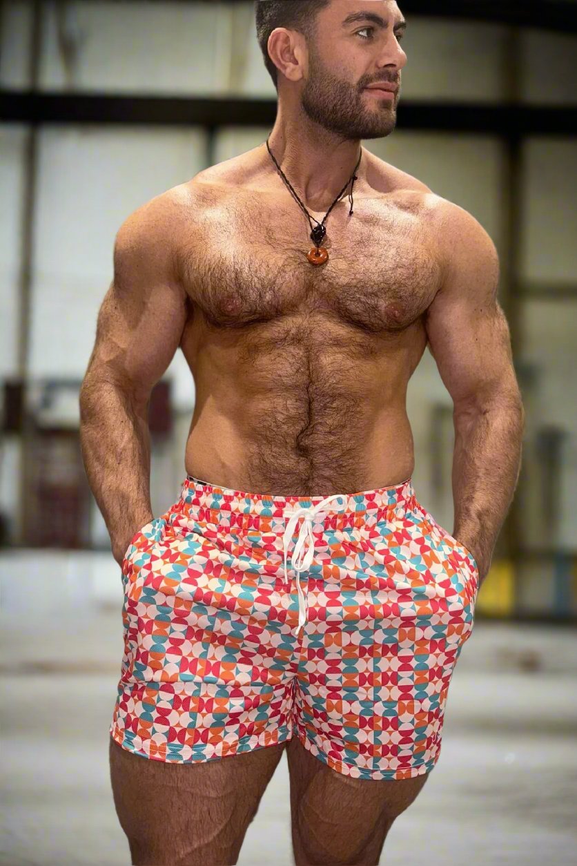 JJ Malibu Quick-Dry Mesh Shorts - Retro - DealByEthan.gay loves JJ Malibu