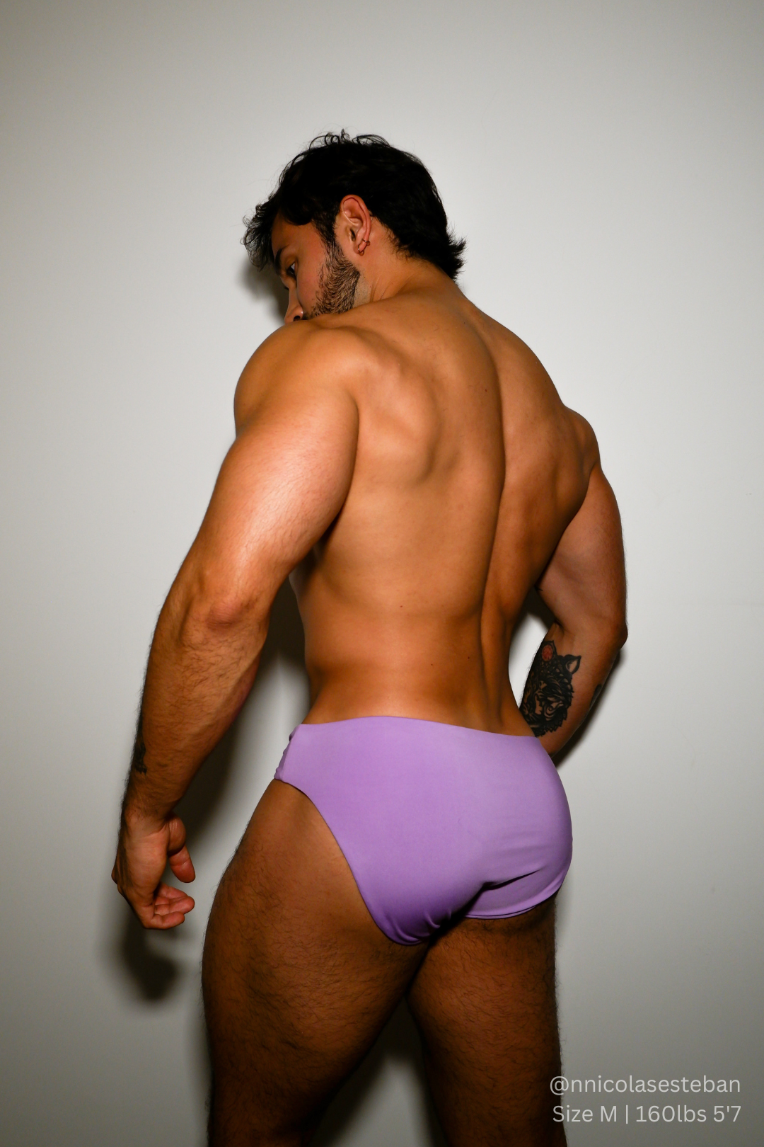 JJ Malibu Side-Tie Swim Briefs - Lavender - DealByEthan.gay loves JJ Malibu