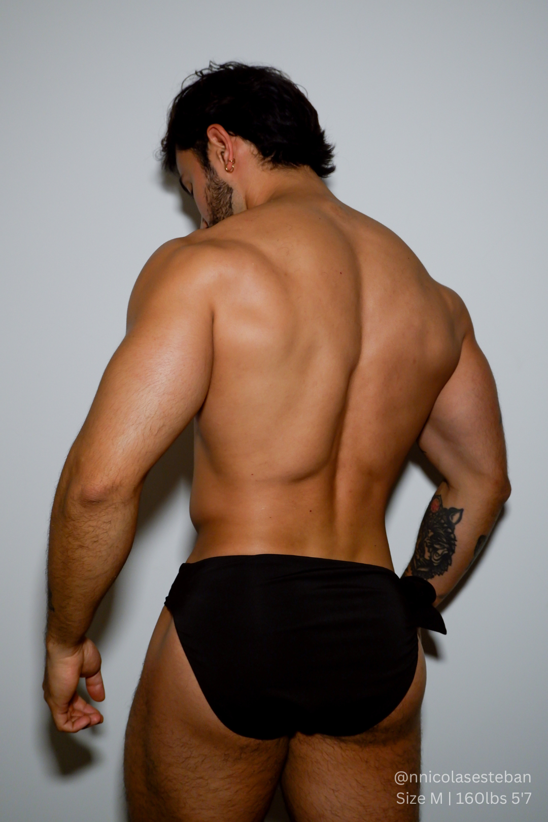 JJ Malibu Side-Tie Swim Briefs - Obsidian - DealByEthan.gay loves JJ Malibu
