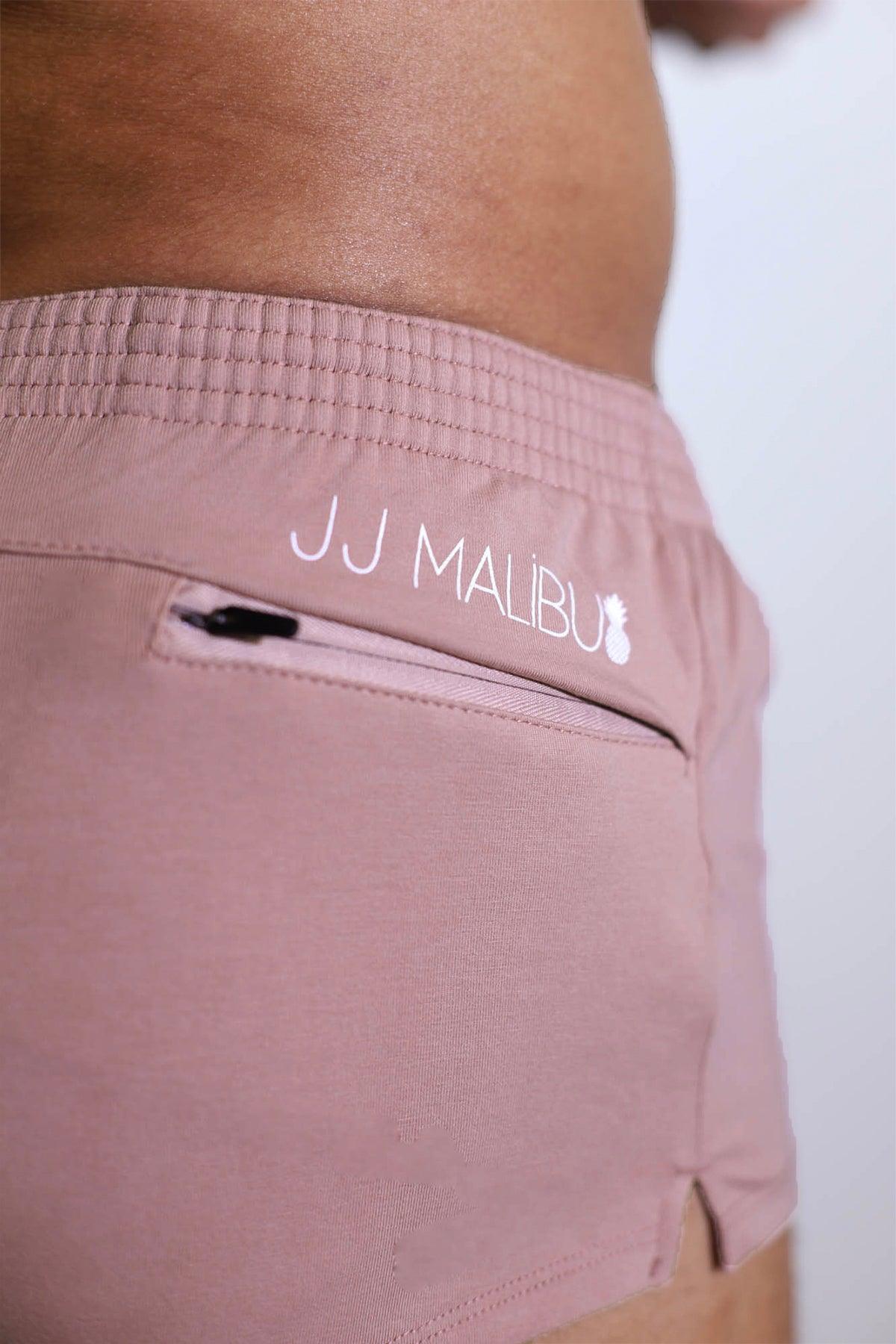 JJ Malibu Stretch-It 2" Short Shorts - Raspberry Glace - DealByEthan.gay loves JJ Malibu