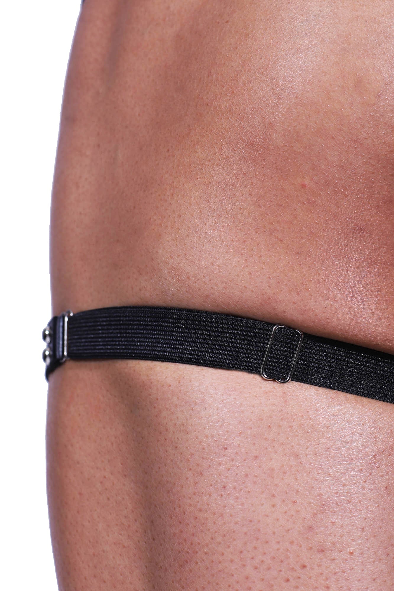 JJ Malibu Vegan Leather Ring Leg Bands - Black - DealByEthan.gay loves JJ Malibu