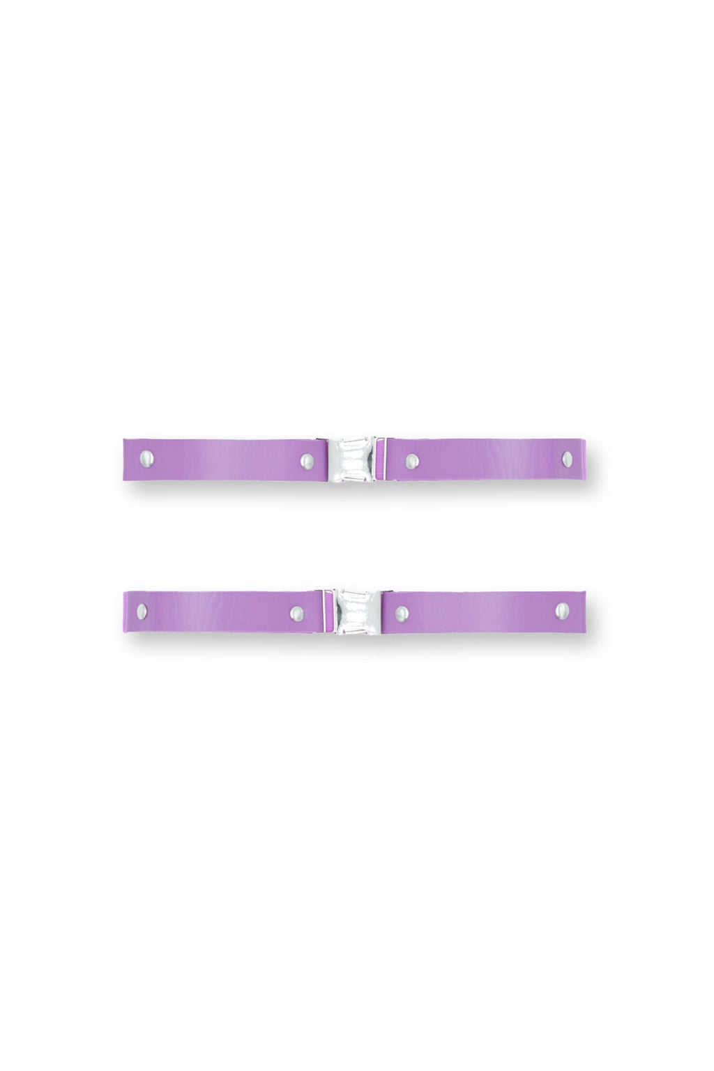 JJ Malibu Vegan Leather Snap Buckle Leg Band - Lavender - DealByEthan.gay loves JJ Malibu