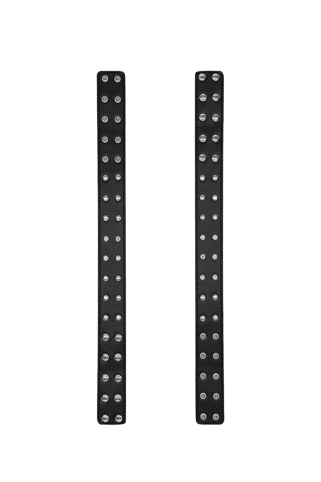 JJ Malibu Vegan Leather Studded Arm Bands - Black - DealByEthan.gay loves JJ Malibu