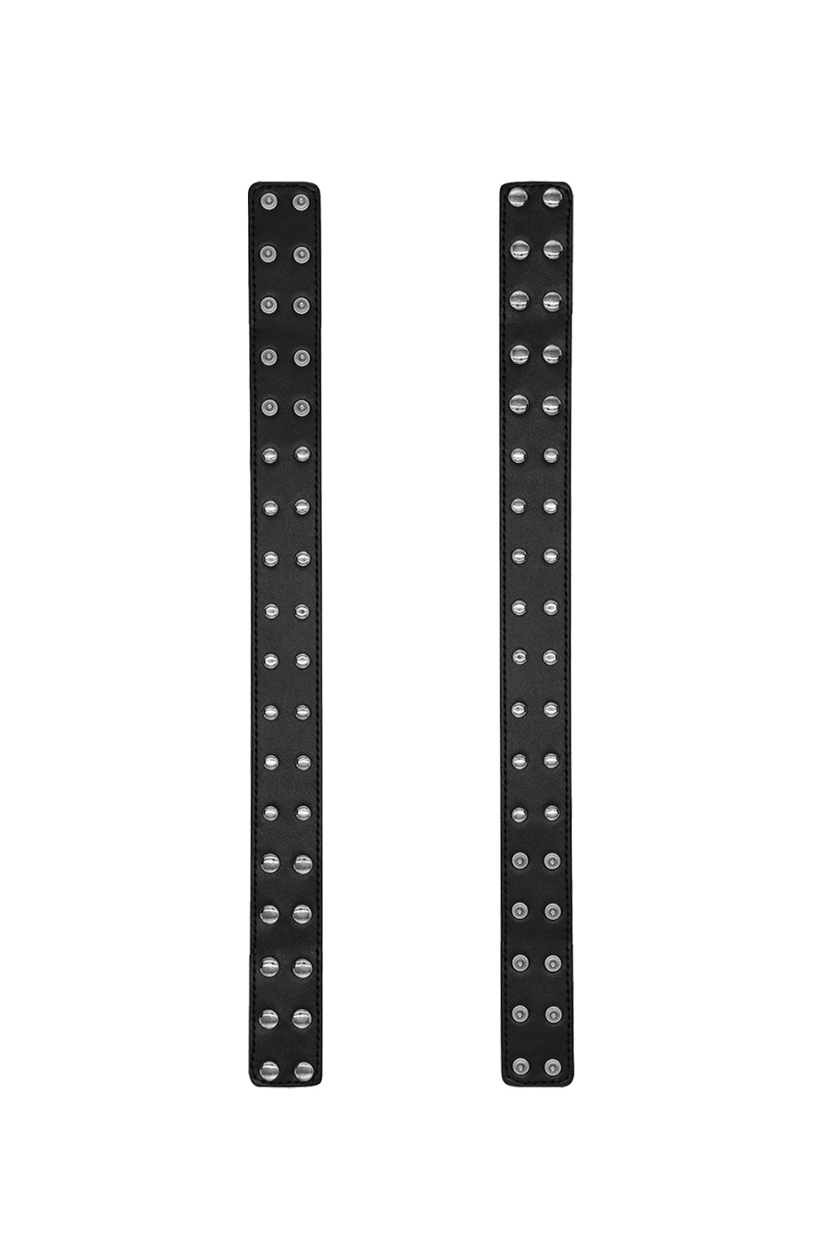 JJ Malibu Vegan Leather Studded Arm Bands - Black - DealByEthan.gay loves JJ Malibu