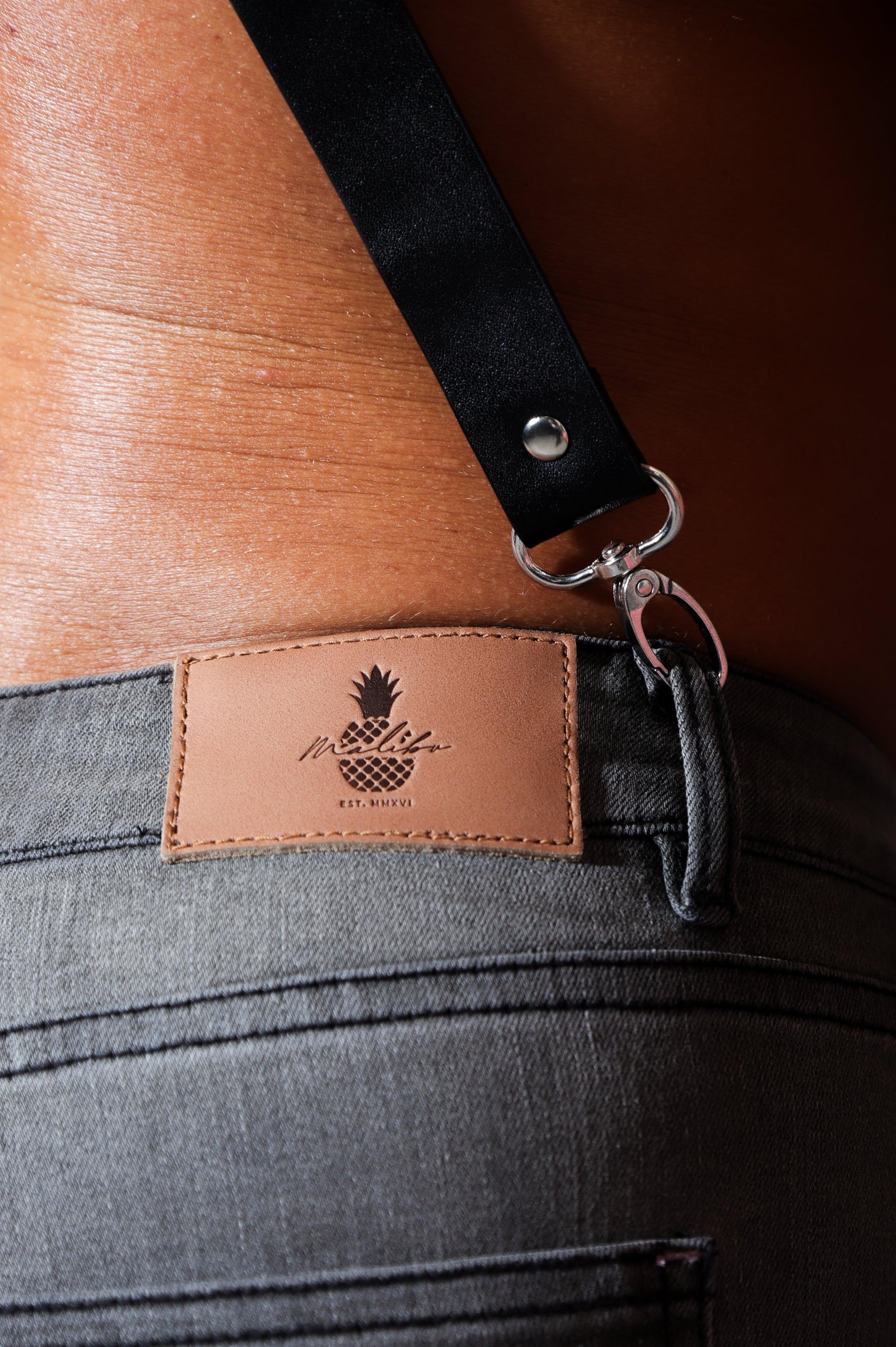 JJ Malibu Vegan Leather Suspenders - DealByEthan.gay loves JJ Malibu