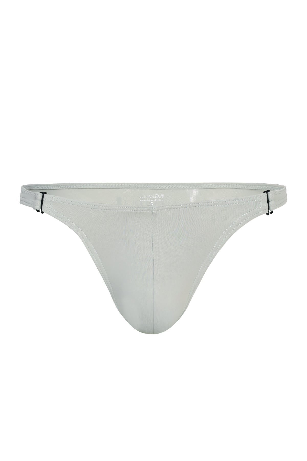 JJ Malibu Voyage Low-Cut Swim Bikini Briefs for Men - Pale Grey - DealByEthan.gay loves JJ Malibu