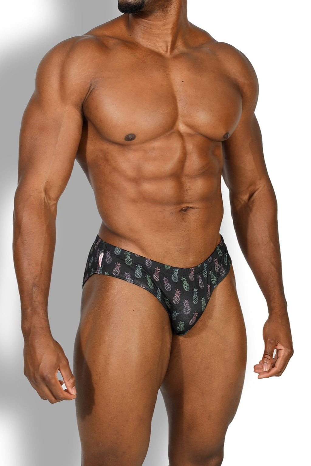 JJ Malibu Wet-N-Wild Swim Briefs - Pineapple Fest - DealByEthan.gay loves JJ Malibu