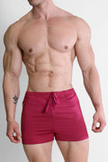 JJ Malibu Karma 2" Short Shorts mit Reißverschlusstaschen – Magenta