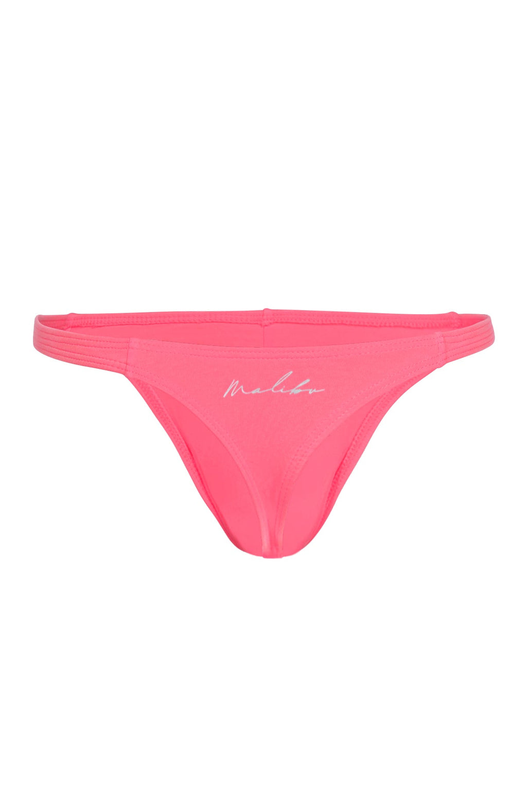 JJ Malibu Cheeky Classic G-String Tanga - Hot Pink
