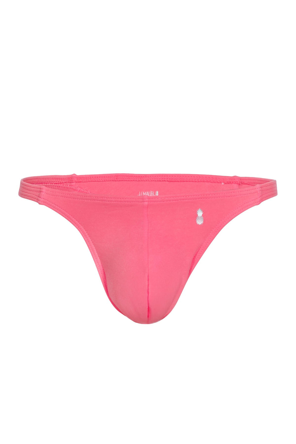 JJ Malibu Cheeky Classic G-String Tanga - Hot Pink