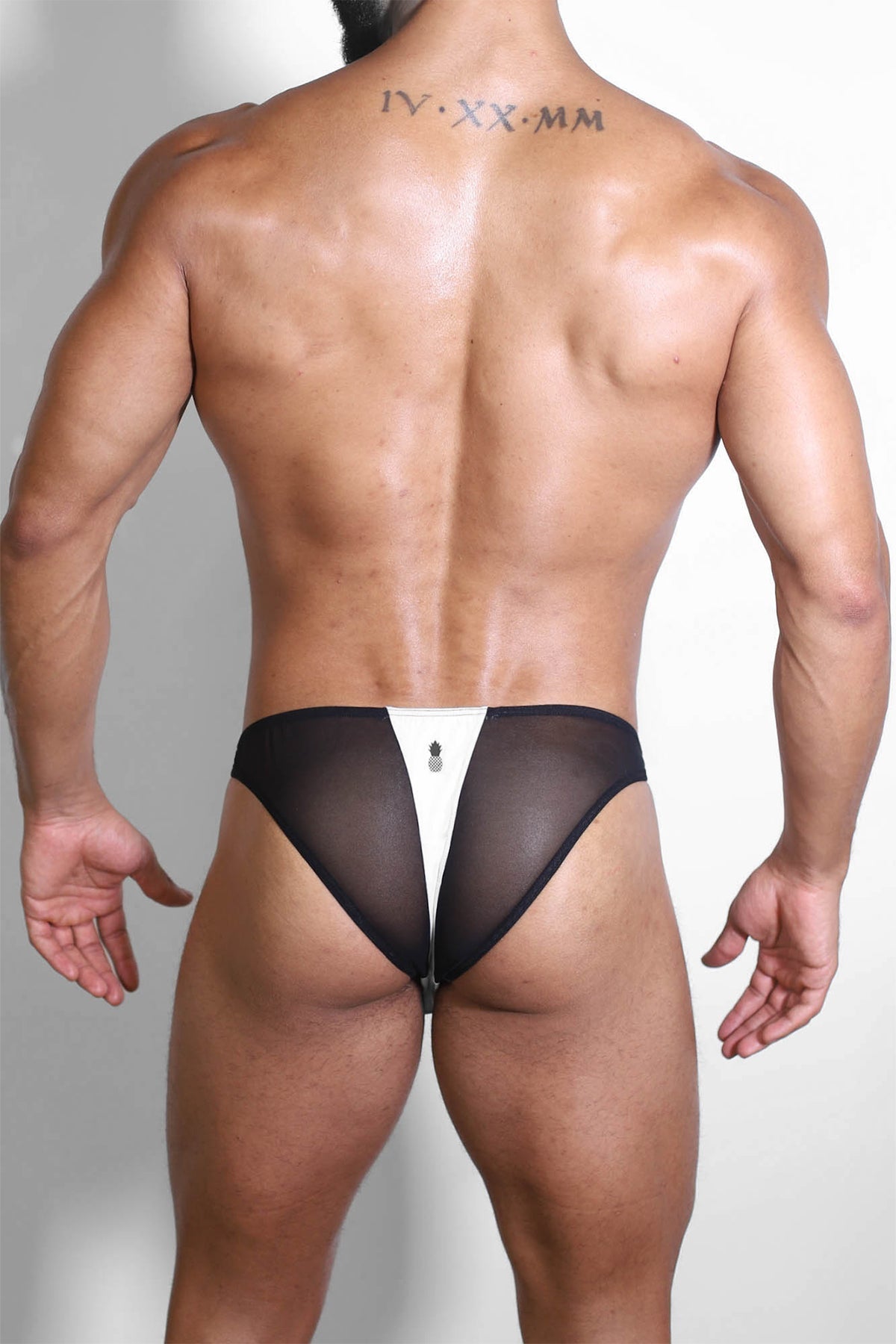 Club Kid Mesh Briefs - Pearl White