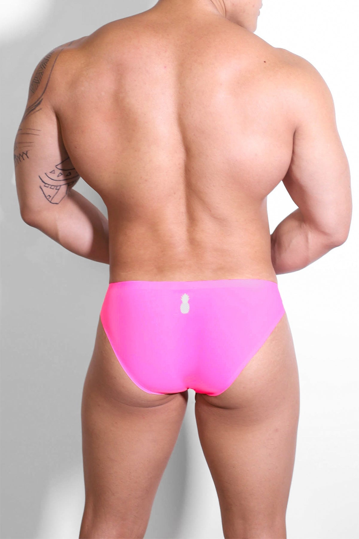 After-Hours Seidiger nahtloser Slip - Hot Pink