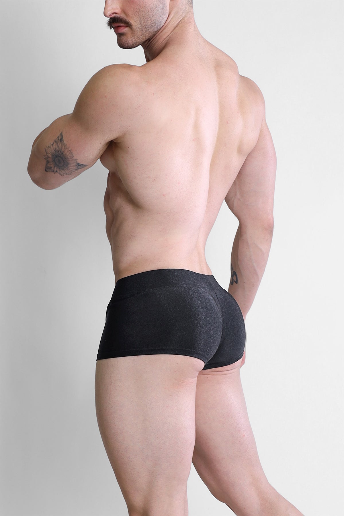 JJ Malibu Dynamic Sheen Boxershorts - Mitternachtsschwarz