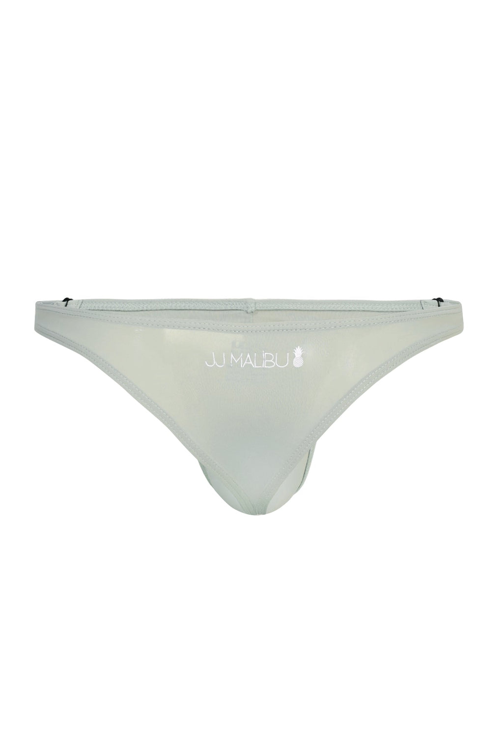 JJ Malibu Men's Voyage Low-Cut Swim Bikini Briefs for Men - Pale Grey