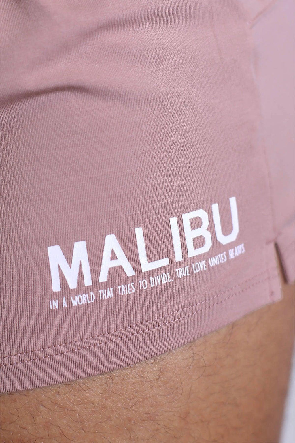 JJ Malibu Men's Stretch-It 2" Short Shorts - Raspberry Glace