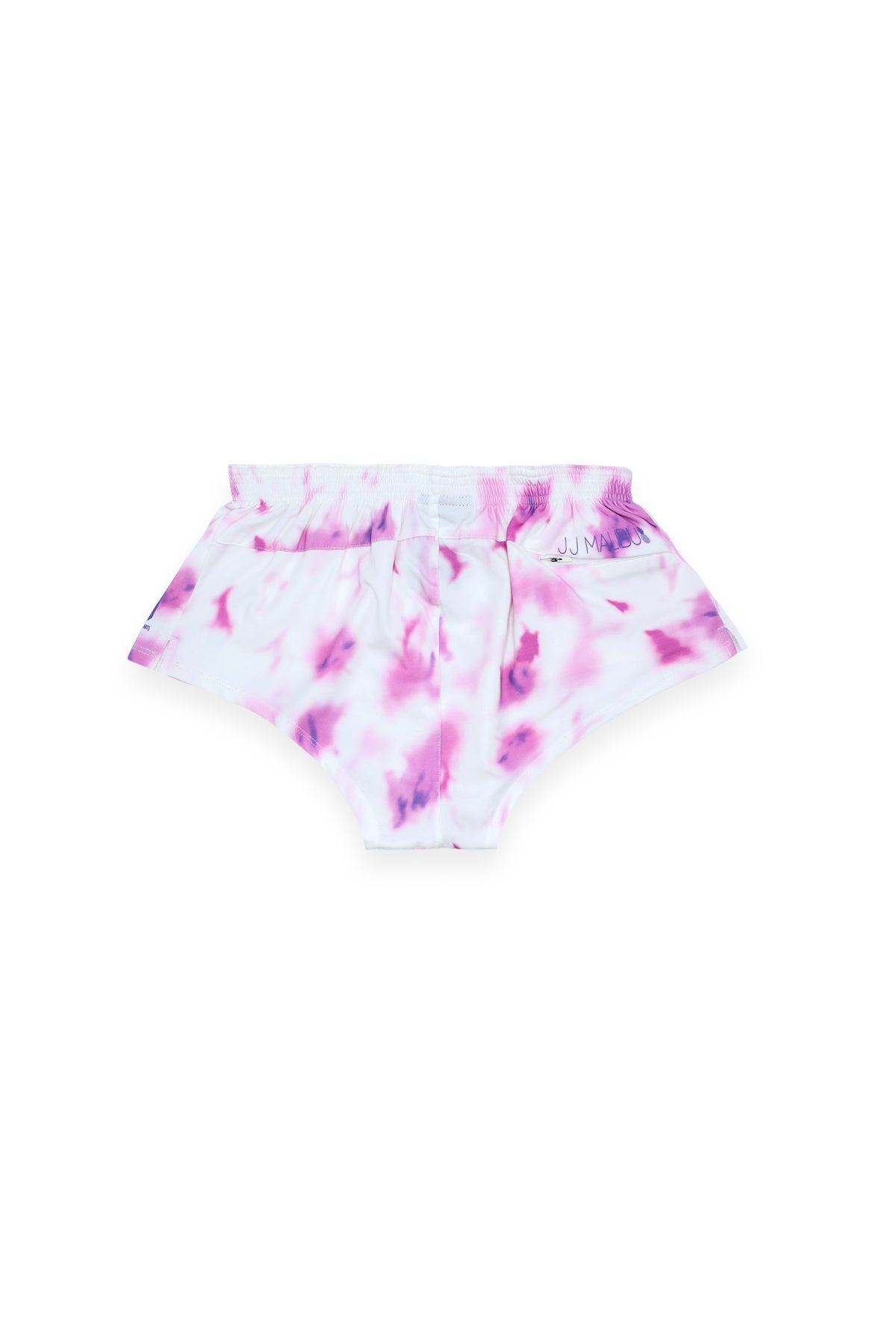 JJ Malibu Stretch-It 2" Short Shorts – Pink Tie-Dye