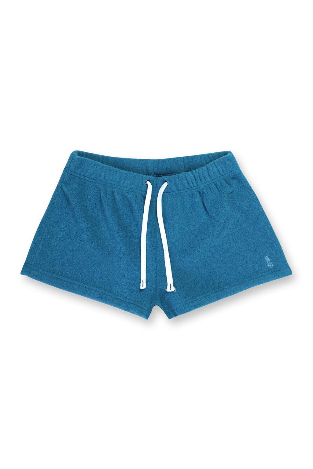 JJ Malibu Luxe Plüsch-Fleece-Shorts, 5,1 cm, Babyblau