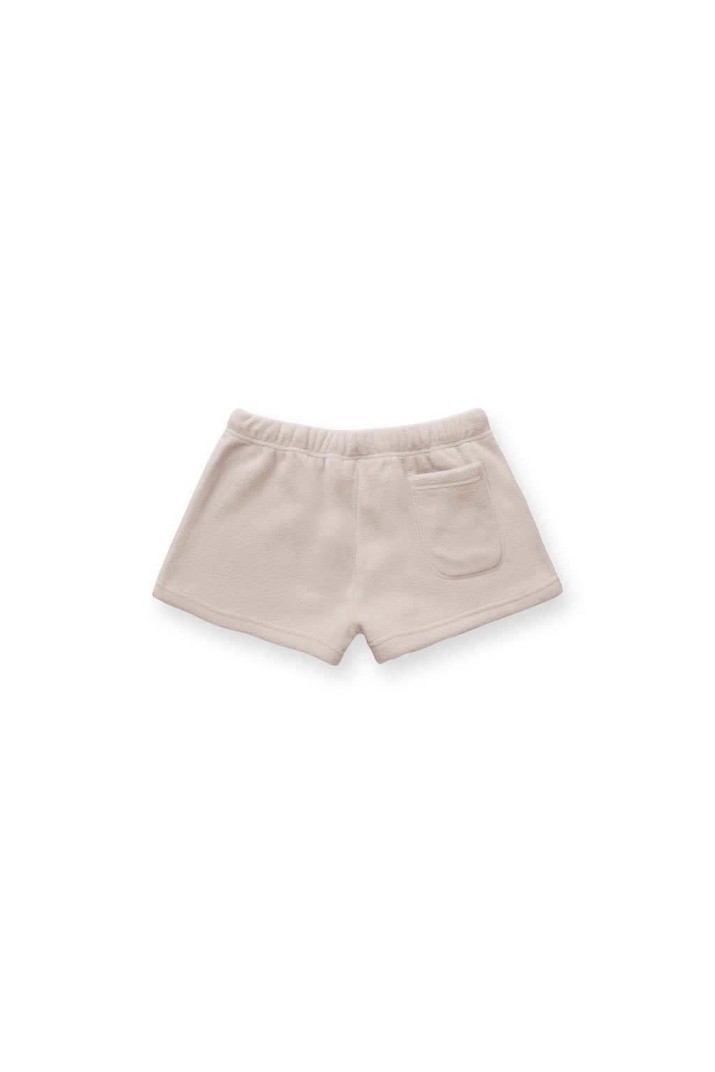 JJ Malibu Men's Luxe Plush Fleece 2" Short Shorts - Champagne