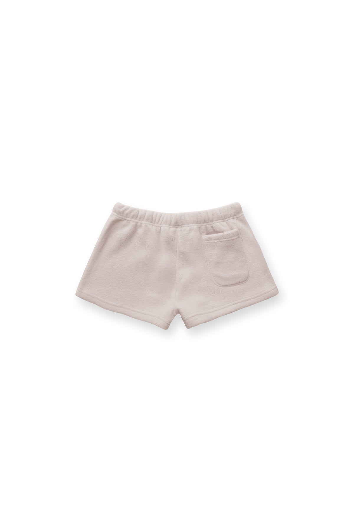 JJ Malibu Men's Luxe Plush Fleece 2" Short Shorts - Champagne