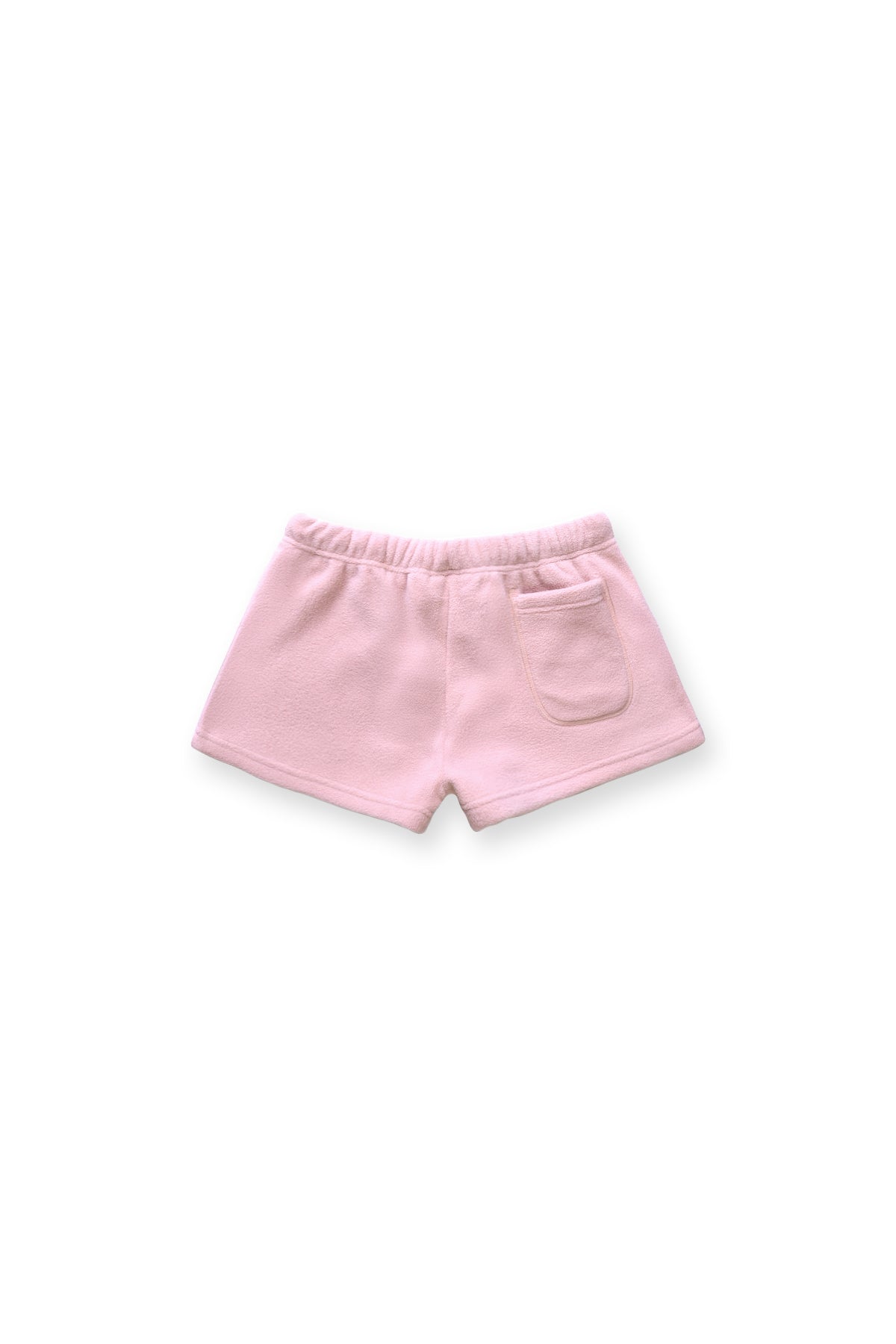 Luxe Plush Fleece 2" Short Shorts - Pastel Pink