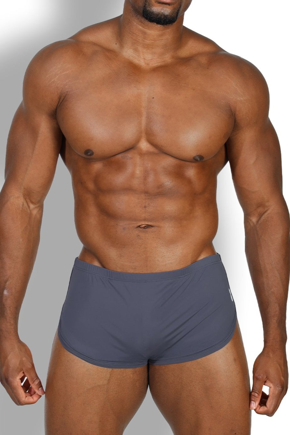 JJ Malibu Men's Cool-Dri 2-in-1 Shorts with Thong Lining - Space Blue
