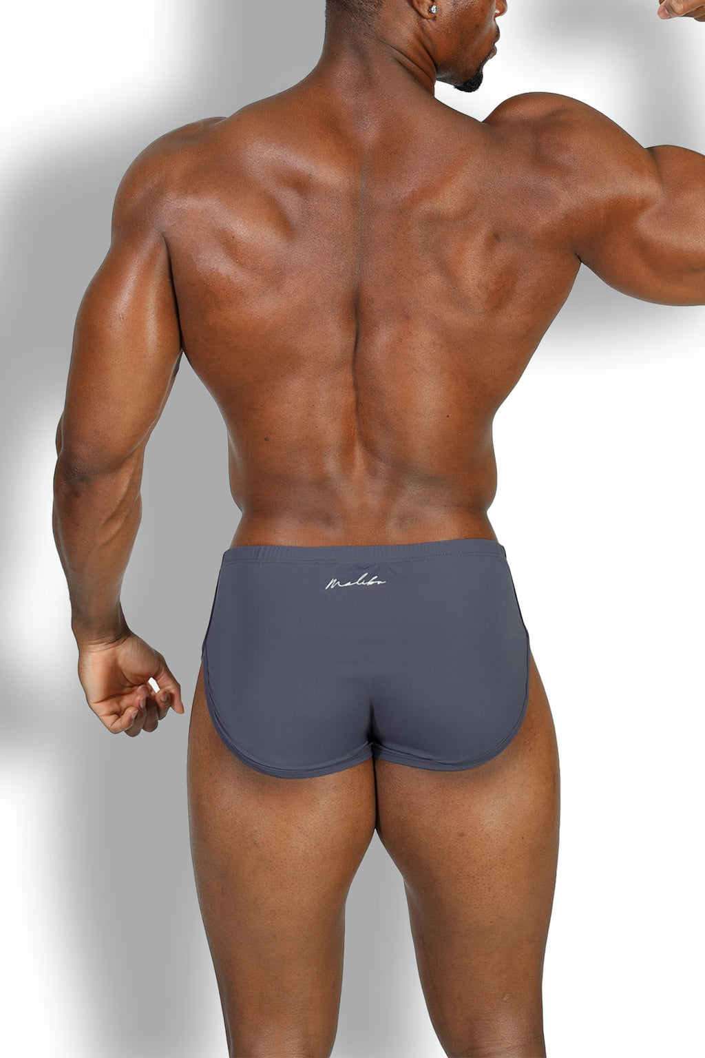 JJ Malibu Men's Cool-Dri 2-in-1 Shorts with Thong Lining - Space Blue