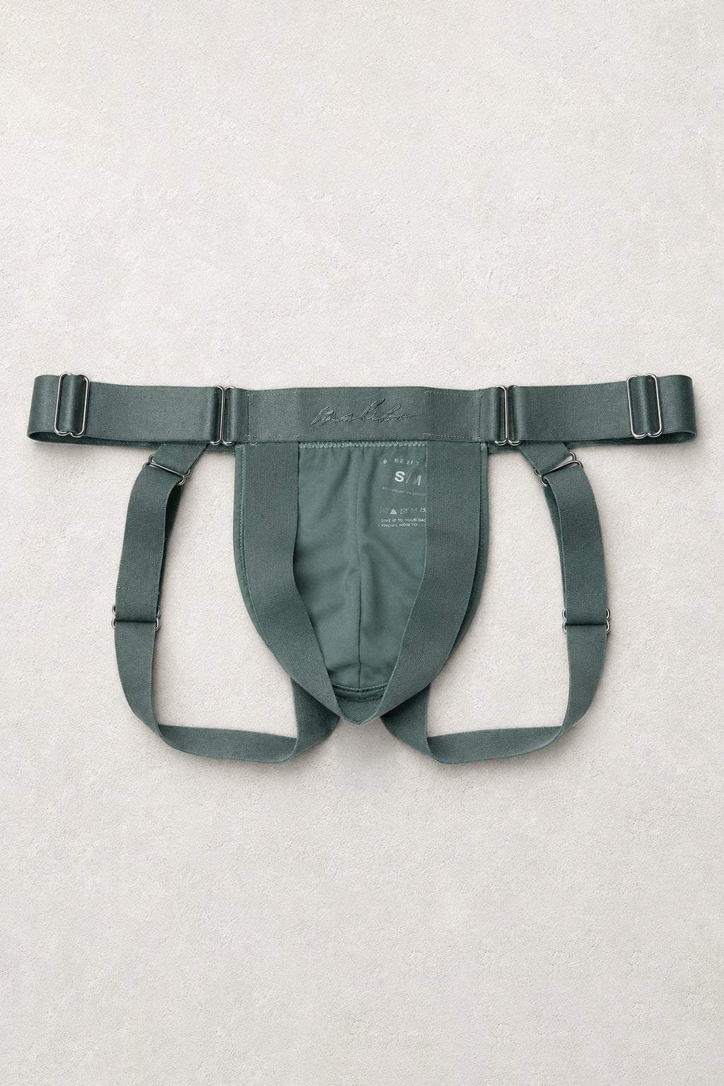 JJ Malibu Men's Shape Shifter Jockstrap - Moss