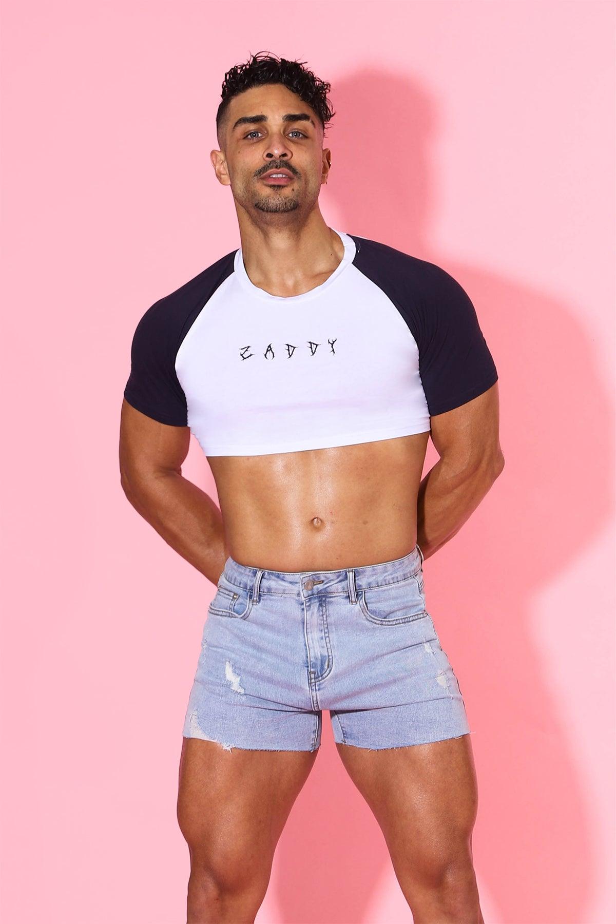 Men's Fitted Crop Top - Zaddy