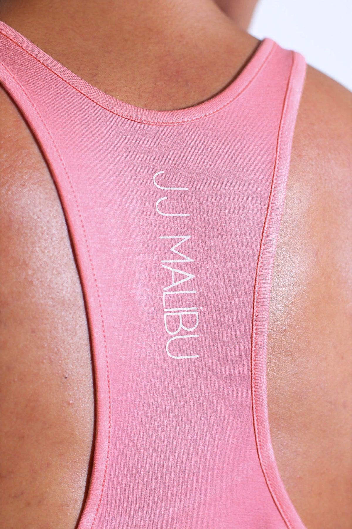 JJ Classic Old-School Workout Stringer - Rosa chicle