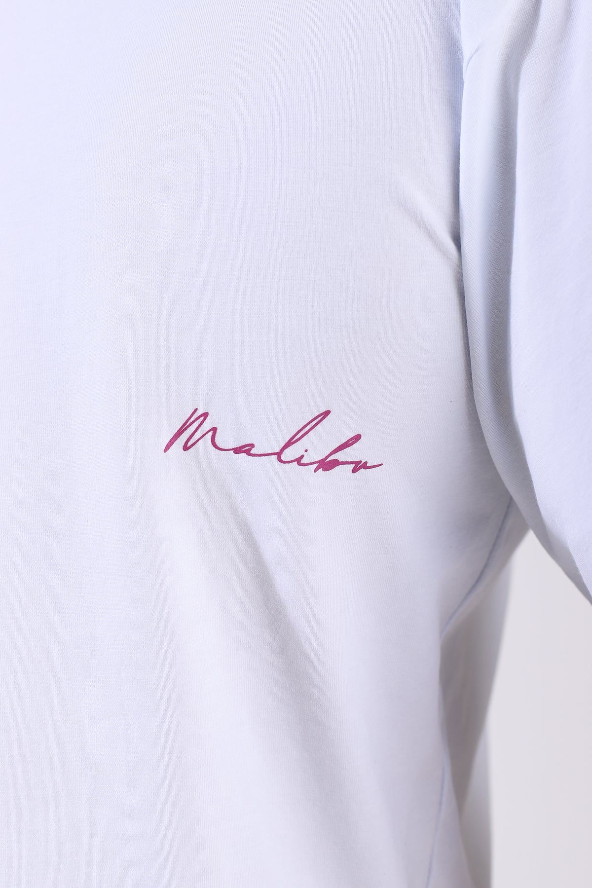 Oversize-Crop-Top mit lockerem Schnitt - Weiß