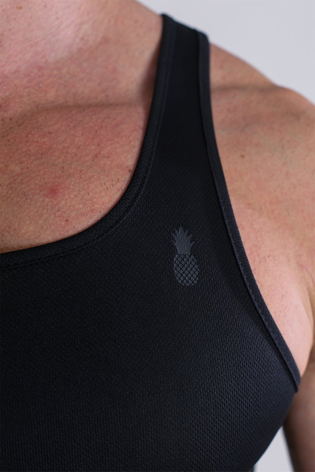 JJ Dry-Cool Crop Tank Top – Schwarz
