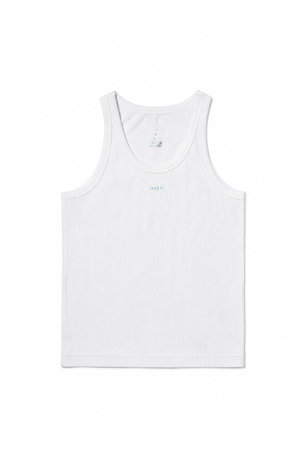 JJ Malibu Men's Slim Rib Knit Tank Top - Icy