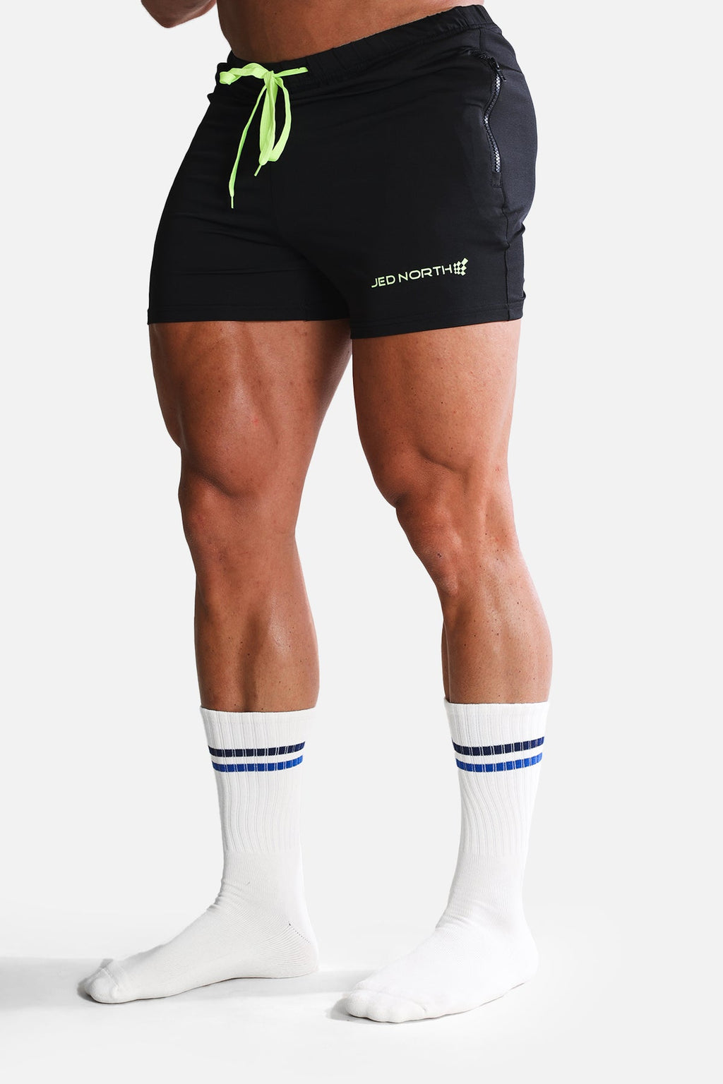 Calcetines de rayas para hombre - Azul y blanco