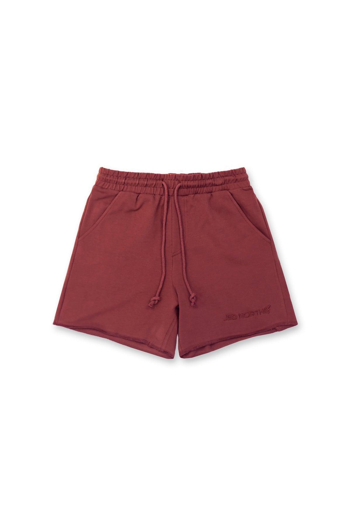 Jed North Motion 5'' Varsity Sweatshorts - Kastanienbraun