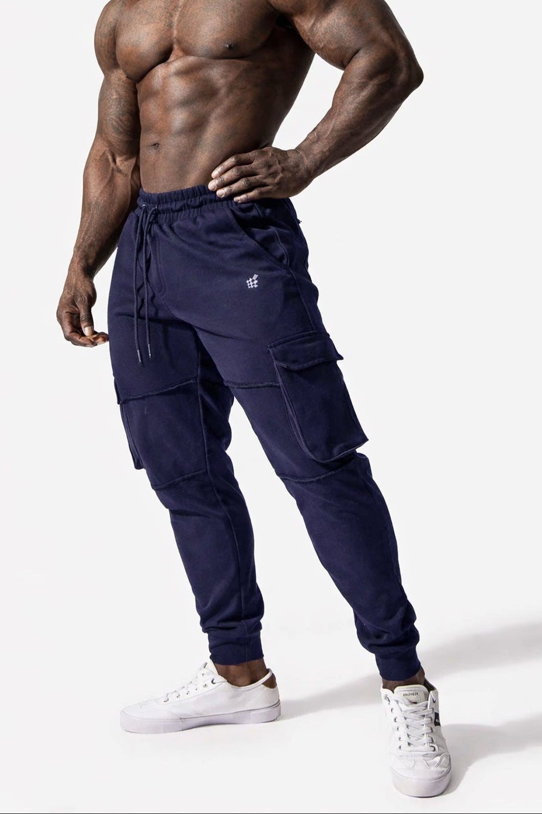 Pantalones jogger cargo Renegade Jed North - Azul marino