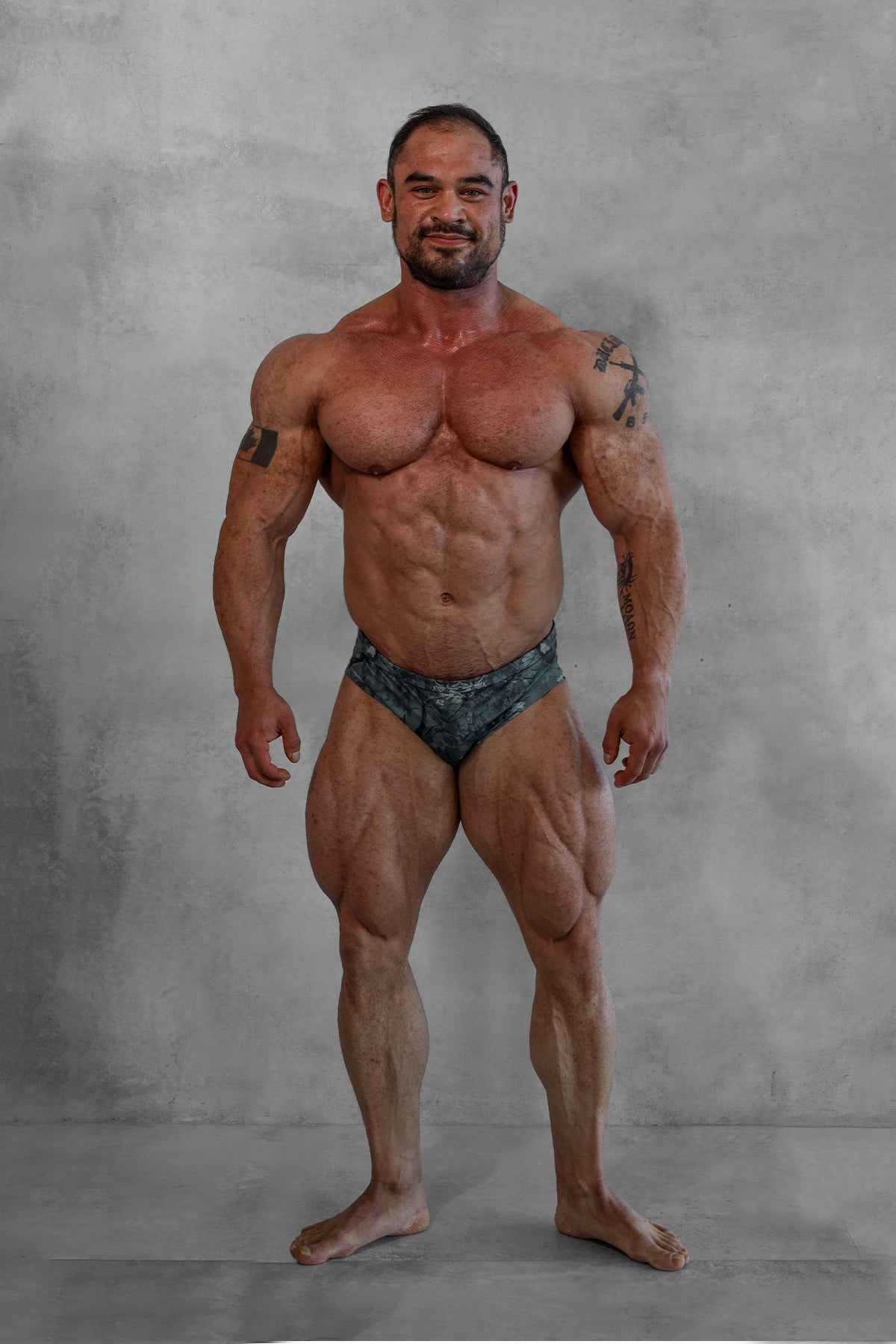 Jed North Classic Physique Trunks 2" Naht - Camo