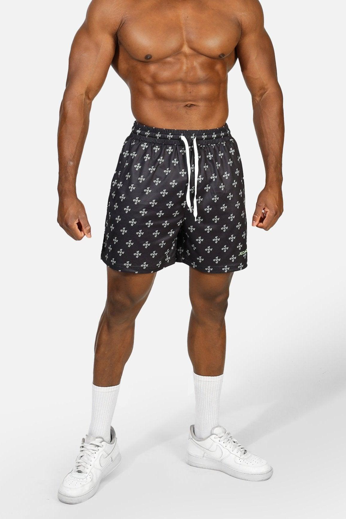 Jed North Men's Fast-Dry 5" Training Shorts - JN Cross