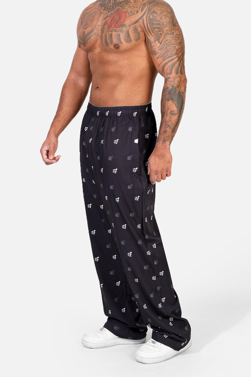 Pantalones deportivos vintage flexibles de Jed North - Logotipo de Jed North
