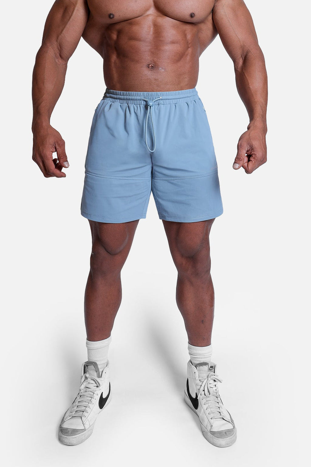 Pantalones Cortos Deportivos Jed North Fortis - Azul Claro