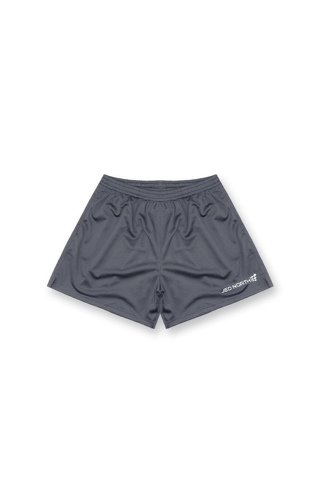 Jed North Men's Athletic Mesh Shorts - Storm Gray