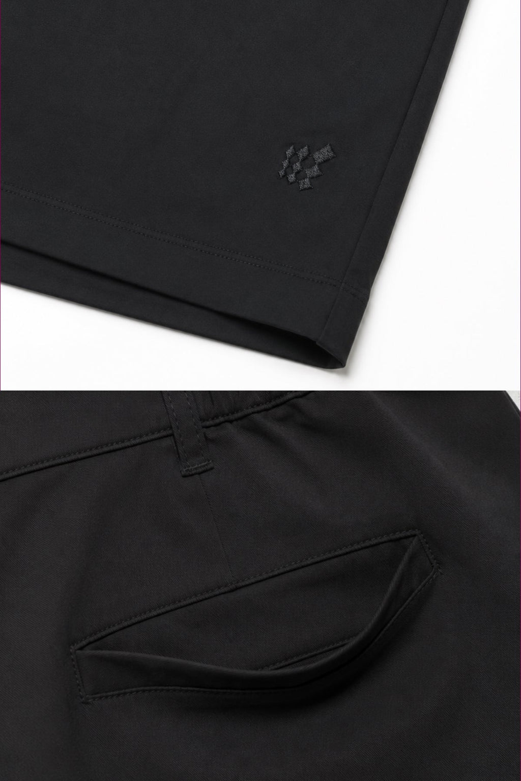 Jed North Men's Flex Waist Chino Shorts - Black