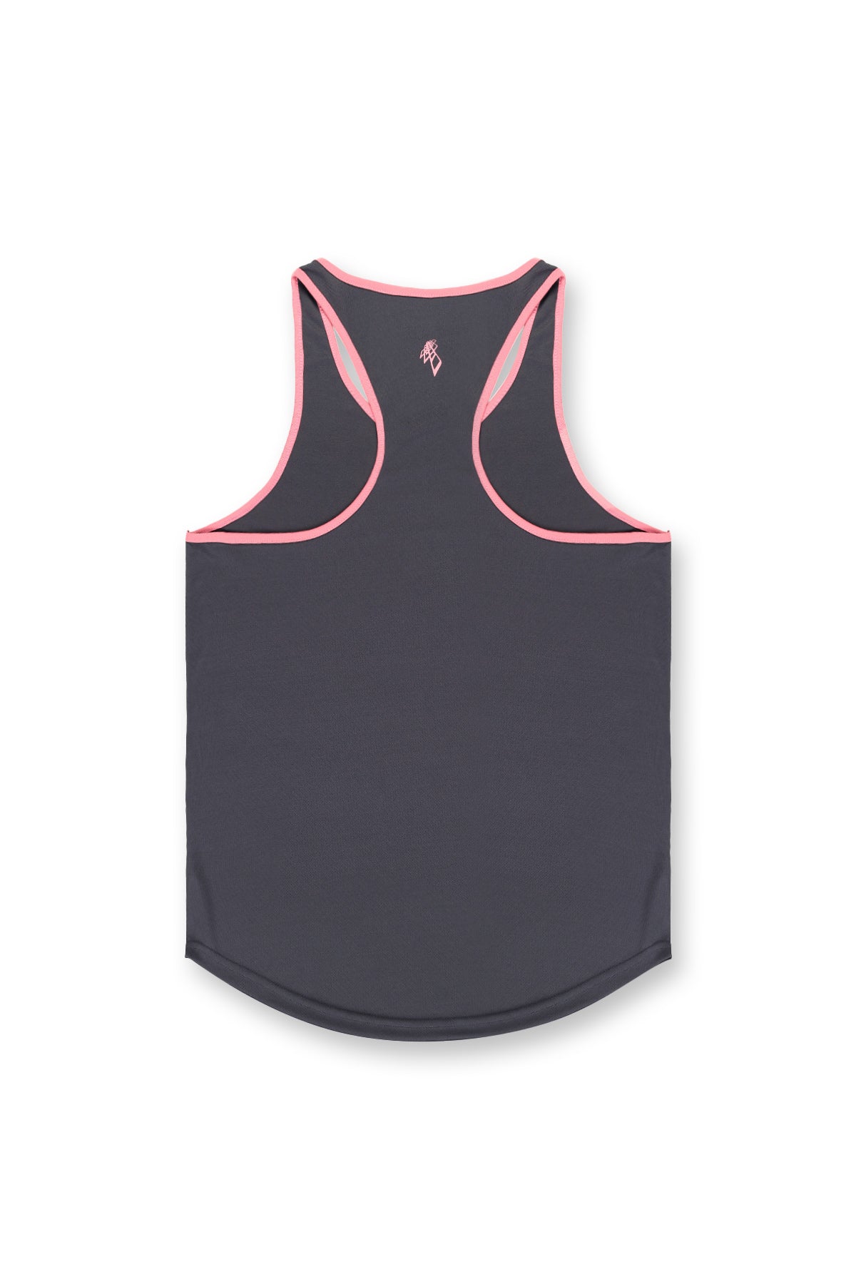 Jed North Fast-Dry Bodybuilding Workout Stringer - Grau mit Pink