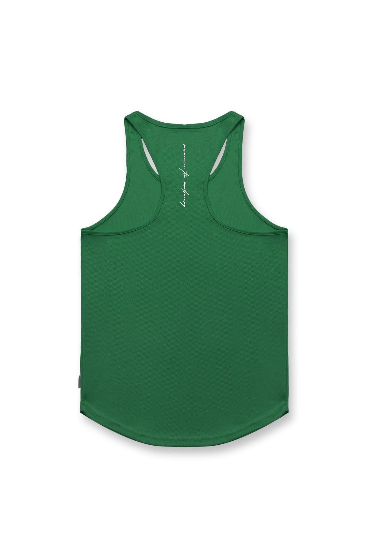 Jed North Schnelltrocknender Bodybuilding-Workout-Stringer – Smaragdgrün