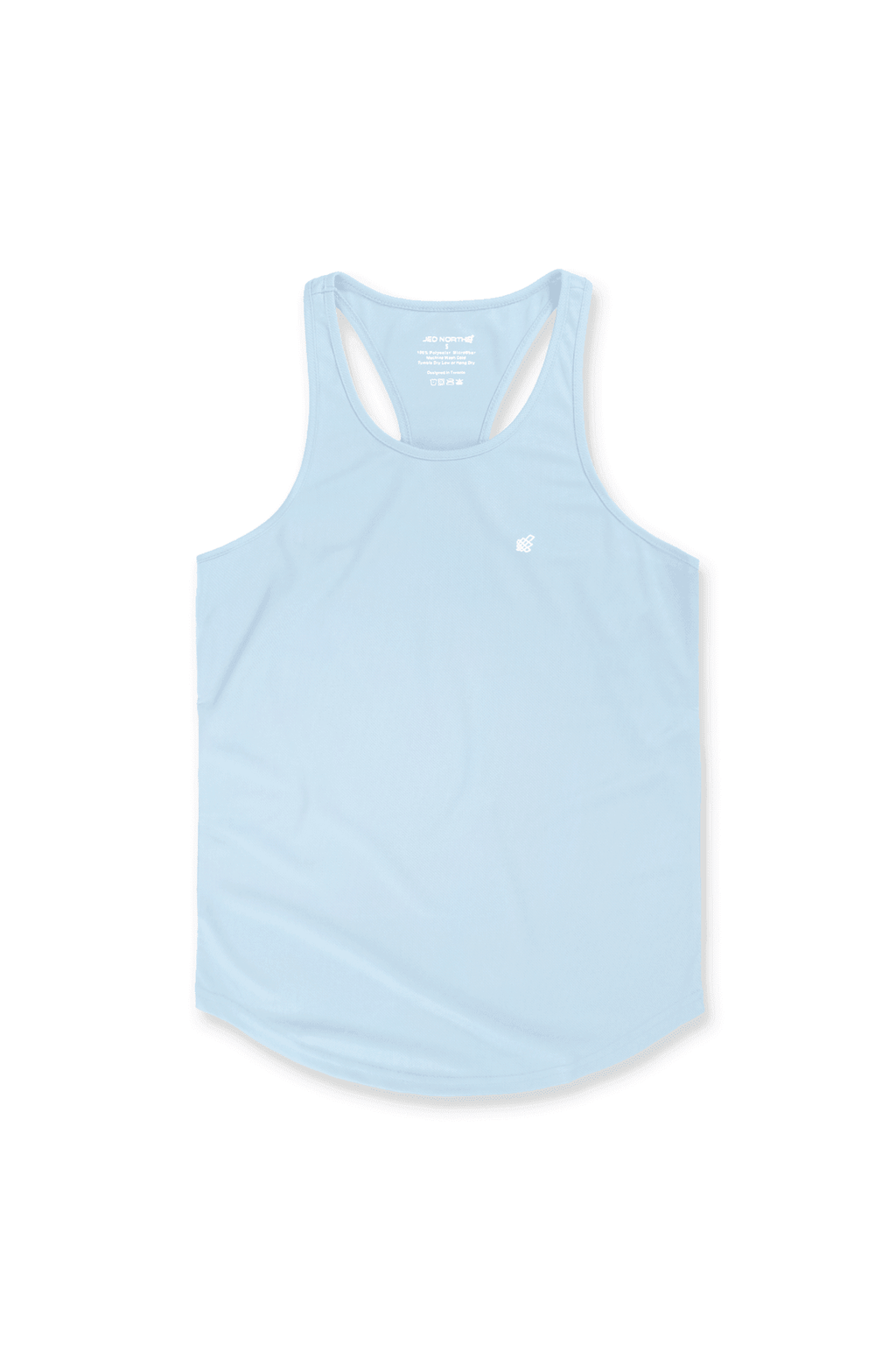 Jed North Fast-Dry Bodybuilding Workout Stringer - Hellblau