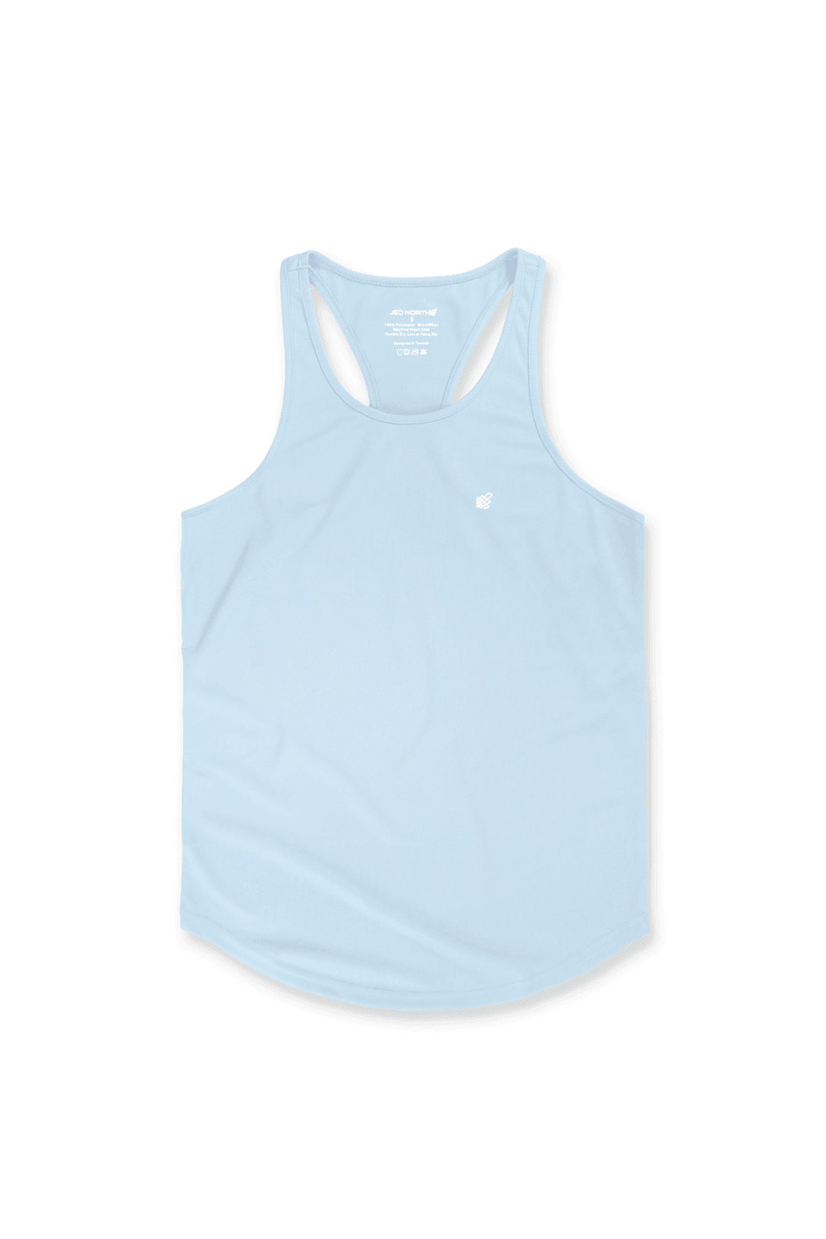 Jed North Fast-Dry Bodybuilding Workout Stringer - Hellblau